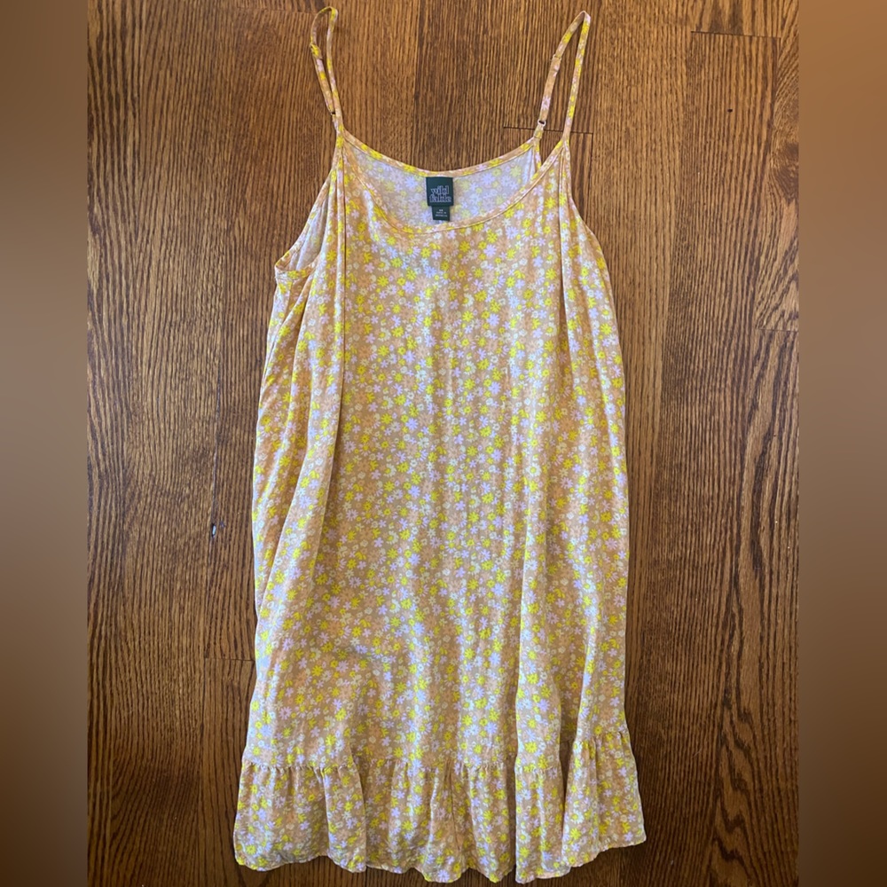 Wild Fable Yellow Floral Dress